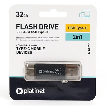 Memorie USB FLASH DRIVE USB 3.0 SI TYPE C 32GB C-DEPO