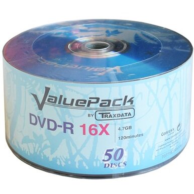 Mediu optic DVD-R 4.7GB 16X SET 50 BUC