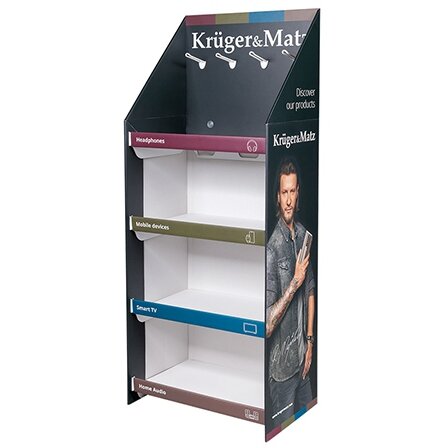 DISPLAY STAND CARTON KRUGER&MATZ