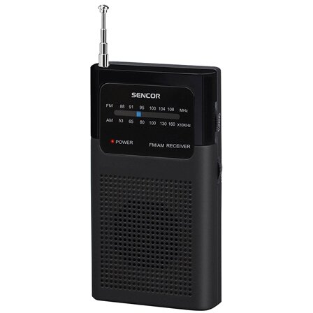 Mini Radio Portabil Negru