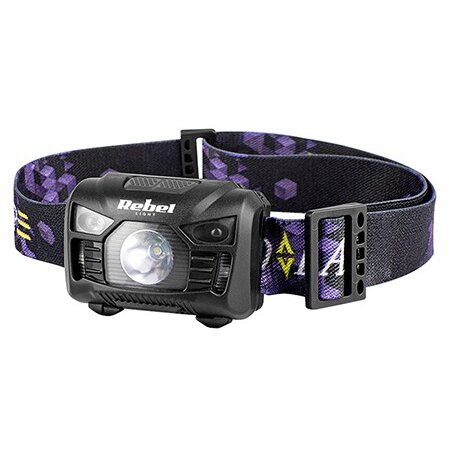 Lanterna Rebel LANTERNA FRUNTE CU ACUMULATOR 3W
