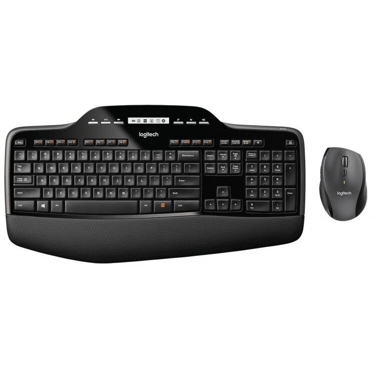 Kit Tastatura si Mouse MK710 Wireless Desktop 2.4GHz QWERTZ Negru