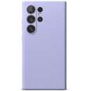 Silicone Magnetic MagSafe compatibila cu Samsung Galaxy S24 Ultra Lavender