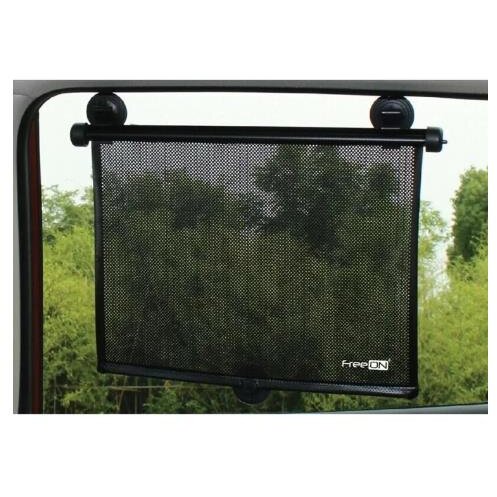 Parasolar Auto FreeON Retractabil Negru
