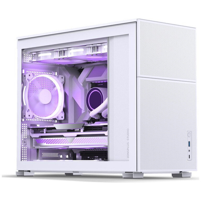 Carcasa D31 Mesh Micro-Atx Alb