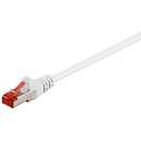 Network cable CAT6 SSTP RJ45 white 25,0m