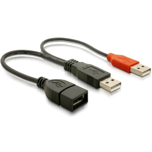 Delock - Y-Splitter USB 2.0 - 23cm - in + out