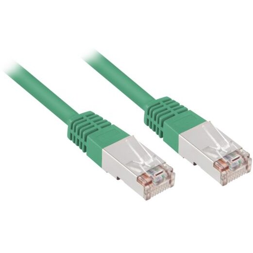 Cablu Retea S/FTP Cat 5E 1.5m Green