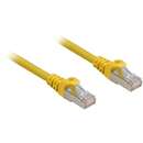 network cable RJ45 CAT.6a SFTP LSOH yellow 0,25m - HalogenFree