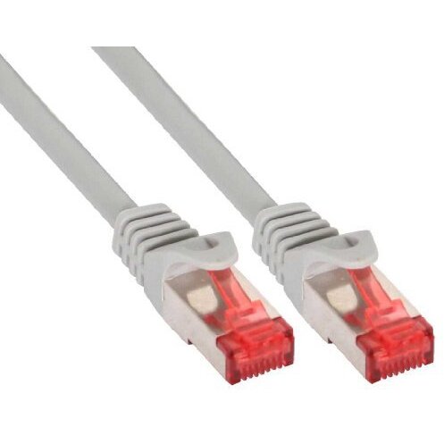 Patchcord S/FTP Cat 6A 15m Grey