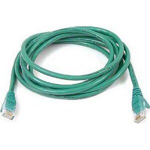 Patchcord S/FTP Cat7 0.25m Green