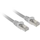 patch network cable SFTP, RJ-45, with Cat.7a raw cable (gray, 10 meters)