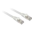 patch network cable SFTP, RJ-45, with Cat.7a raw cable (white, 10 meters)