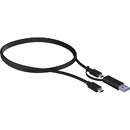 BOX USB-C cable IB-CB031 (black, 1 meter)