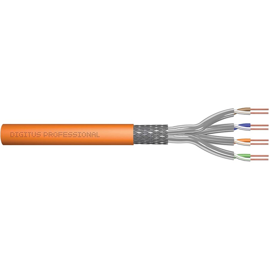 Cablu Fibra Optica S/FTP Cat7 50m Orange
