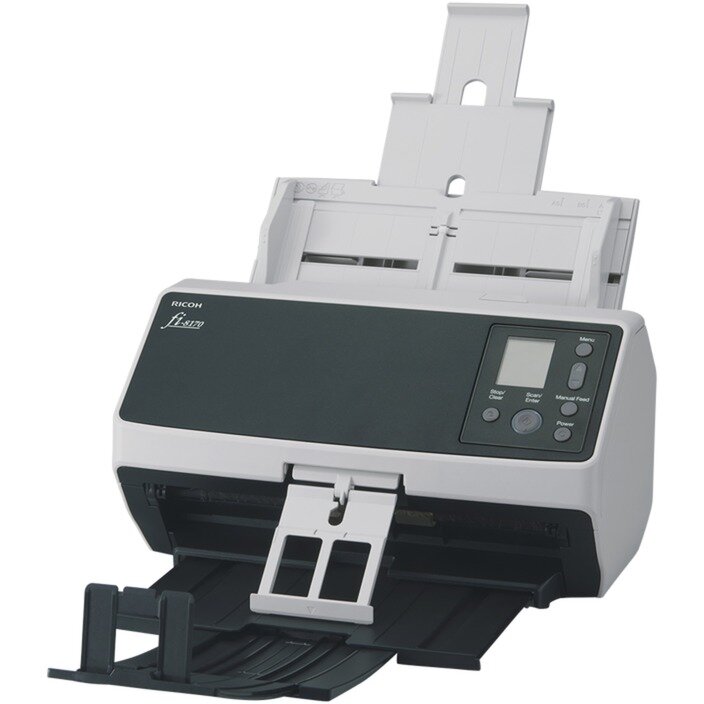 Scanner Fujitsu PA03810-B051 USB LAN 600dpi Format A4 Gri/Antracit — imaginea 2