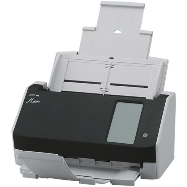 Scanner Ricoh fi-8040 A4 600x600DPI Duplex USB LAN Gri Deschis/Negru