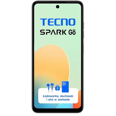 Telefon mobil TECNO Mobile Spark Go 128GB 4GB RAM Dual Sim 4G Gravity Black