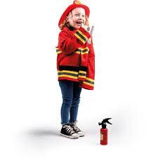 Set De Costum Si Accesorii Pompier Pentru Copii