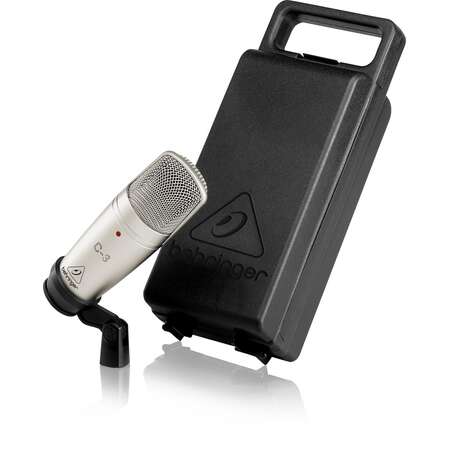 Microfon Behringer C-3     Studio   	XLR-3 40-18000Hz 	-40dB Gri