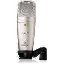 Microfon Behringer C-3     Studio   	XLR-3 40-18000Hz 	-40dB Gri