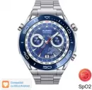 Smartwatch Huawei Watch Ultimate Colombo-B29 Voyage Blue Bratara Metalica Argintiu 55020AGG