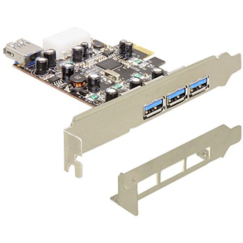 PCI-E Card USB 3.0 3x ext 1x in