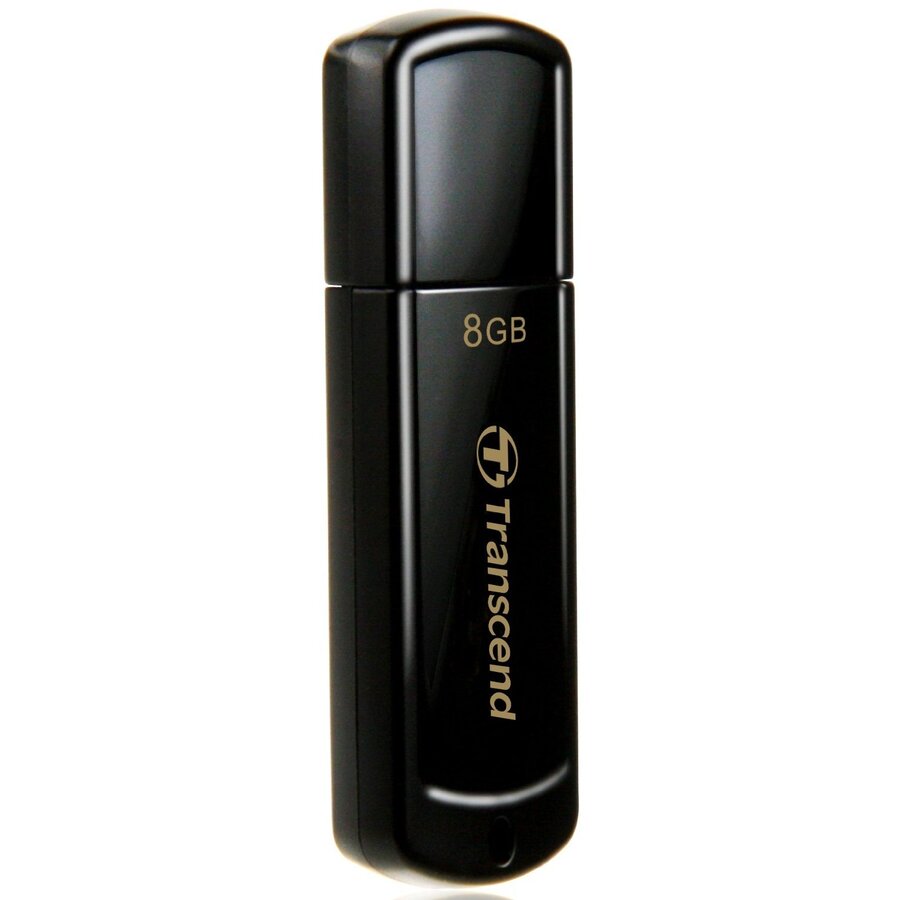 Transcend Memorie externa Transcend JetFlash 350 8GB negru - imagine 2