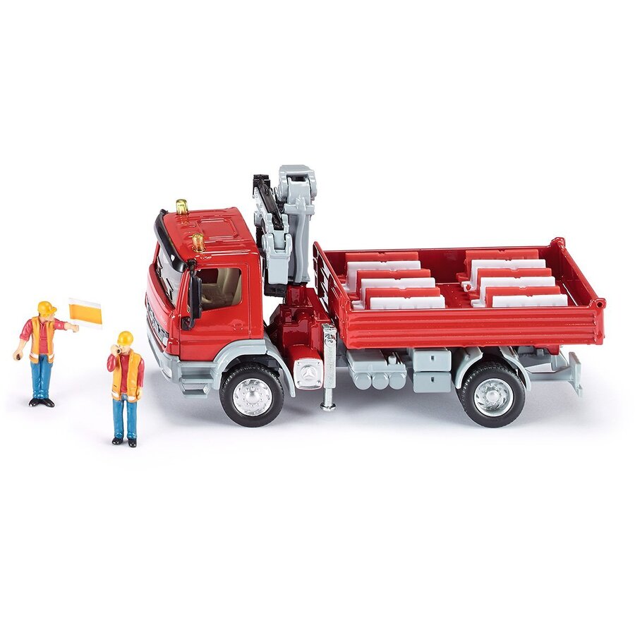 Jucarie Super Mercedes Atego with crane rotary (3534)