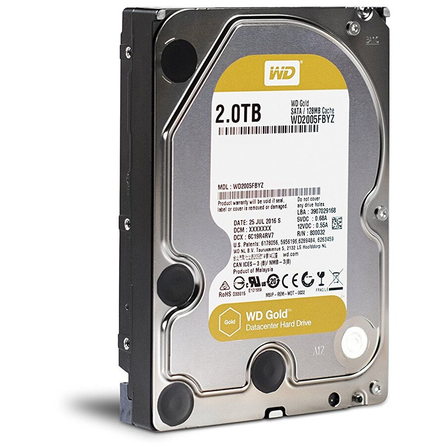 Hard disk 2TB SATA Gold