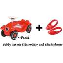Bobby Car Classic red with Whisper Wheels and Shoe Care (800056053)