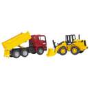 Professional Series MAN TGA Construction Truck with Articulated Road Loader - 02752