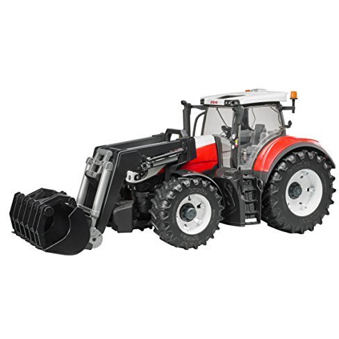 Jucarie Professional Series Steyr 6300 Terrus CVT with front loader