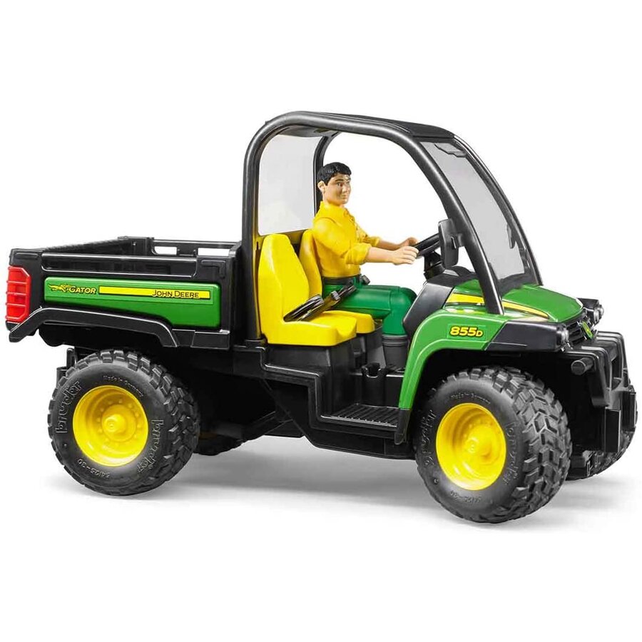 Jucarie Professional Series John Deere Gator XUV 855D with driver - 02490