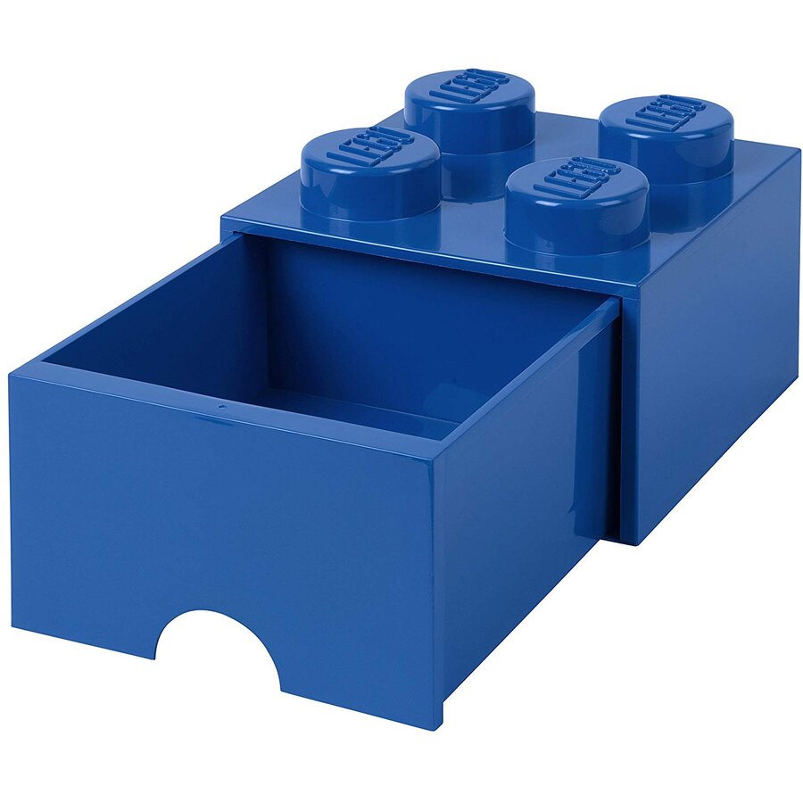 Room Copenhagen LEGO Brick Drawer 4 blue - RC40051731