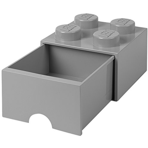 Room Copenhagen LEGO Brick Drawer 4 grey - RC40051740