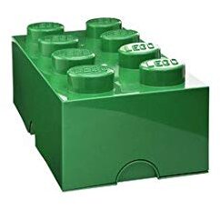 Room Copenhagen LEGO Storage Brick 8 green - RC40041734