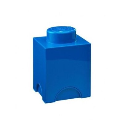 Room Copenhagen LEGO Storage Brick 1 blue - RC40011731