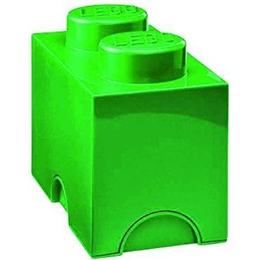 Room Copenhagen LEGO Storage Brick 2 green - RC40021734