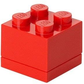 Room Copenhagen LEGO Mini Box 4 red - RC40111730
