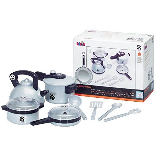 Theo Klein WMF pot set - gray / black