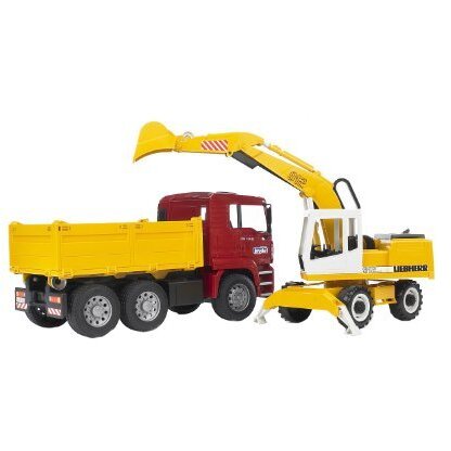 Jucarie MAN TGA dump truck