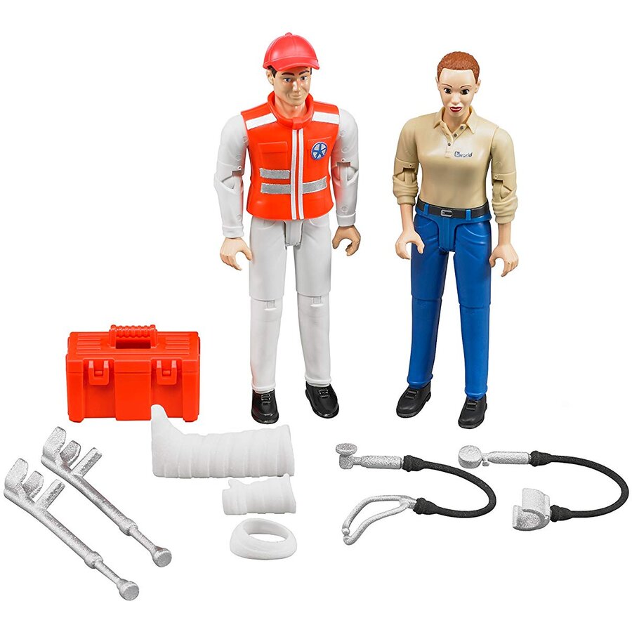 Jucarie figure set rescue service