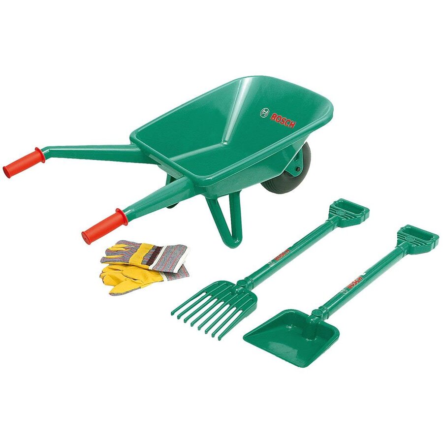 Theo Klein Bosch garden set with wheelbarrow 4 parts, garden toys