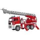 MAN TGA fire department with aerial ladder