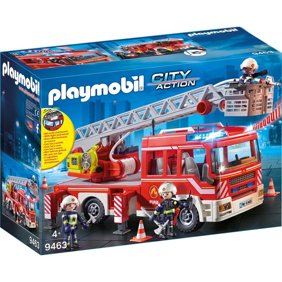 Jucarie 9463 Fire brigade ladder vehicle