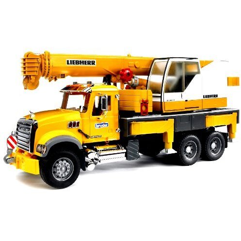 Jucarie MACK Granite Liebherr Crane Truck - 02818