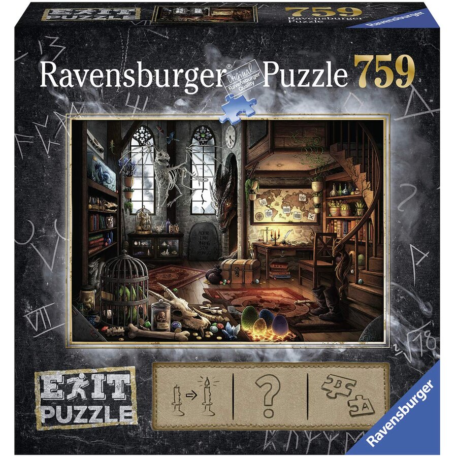 Jucarie Puzzle EXIT In the Dragon Lab 759 - 19954