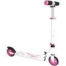 Aluminum Scooter 125mm white / pink - 347