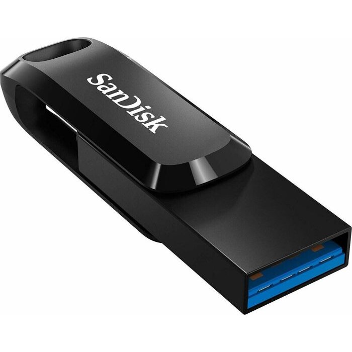 Memorie USB Sandisk Ultra Dual Drive Go 128GB Black — imaginea 2